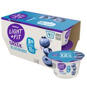 Light + Fit Nonfat Gluten-Free Blueberry Greek Yogurt
