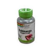 Solaray Echinacea Root With Vitamin C & Zinc 850 Mg Capsules