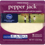 Kroger Cheese, Pepper Jack, Singles