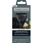 Yankee Candle Fragrance Kit, Car Powered, Clean Cotton