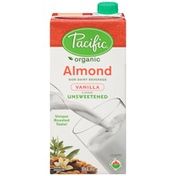 Pacific Organic Almond Vanilla Unsweetened Non-Dairy Beverage