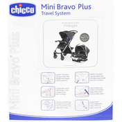 Chicco Travel System, Mini Bravo Plus, Midnight