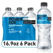 Powerade Power Water, Berry Cherry, Zero Sugar Zero Calorie Ion4 Electrolyte Enhanced Fruit Flavored Sports Drink Bottled Water, W/ Vitamins B3, B6, And B12