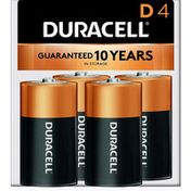 Duracell Coppertop D Alkaline Batteries Primary Major Cells