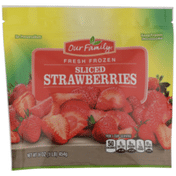 Our Family Fresh Frozen Sliced Strawberries
