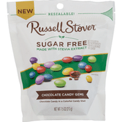 Russell Stover Chocolate Candy Gems, Sugar Free