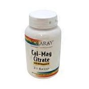 Solaray Cal Mag Citrate With Vitamin D 400 IU