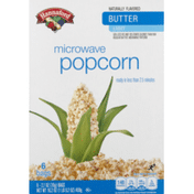Hannaford Microwave Popcorn Light Butter