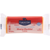 Lucerne Cheese, Reduced Fat, Sharp Cheddar