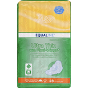 Equaline Pads, Ultra Thin, with Flexi-Wings, Overnight