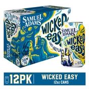 Samuel Adams Wicked Easy Beer, Light & Hazy Lager