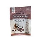 Rawcology Chocolate Superfood Coconut Chips With Raw Cacao & Cinnamon