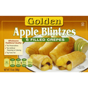 Golden Apple Blintzes Filled Crepes