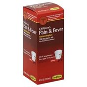 Lil Drug Store Pain & Fever, Children's, 160 mg, Oral Suspension, Cherry