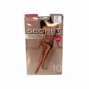 Secret Collection Invisible Sheet Control-Top Size C Nude Colored Pantyhose