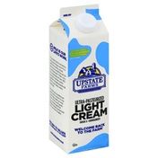 Upstate Farms Light Cream, Ultra-Pasteurized