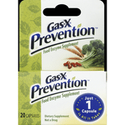 Gas-X Food Enzyme Supplement, Capsules