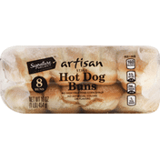 Signature Select Hot Dog Buns, Artisan Style