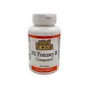 Natural Factors Hi Potency B Compound Tablets