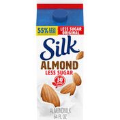 Silk Less Sugar Original Almond Milk