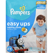 Pampers Easy Ups Training Pants Boys Size