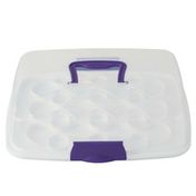 Wilton Oblong Cake and Cupcake Carrier - Cupcake Container