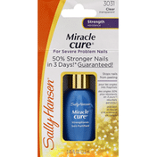 Sally Hansen Strengthener, Miracle Cure, Strength, Clear 3031