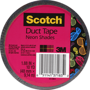 Scotch Duct Tape, Neon Shades