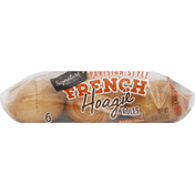 Signature Select Rolls, Hoagie Enriched, French, Parisian Style