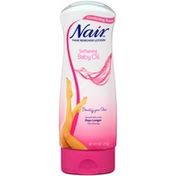 Nair Hair Remover Lotion, Softening Baby Oil,