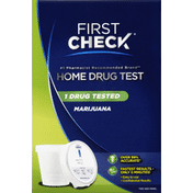 First Check Home Drug Test, Marijuana