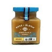 Buzz + Bloom Honey, Organic, Spreadable
