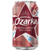 Ozarka Sparkling Water, Ruby Red Grapefruit Can 12oz -Single