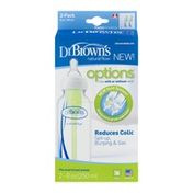 Dr Brown's Natural Flow Options Reduces Colic Bottles - 2 CT