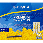 CareOne Tampons Regular Unscented