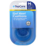 TopCare Gel Heel Cushions For Men, One Size Fits Most