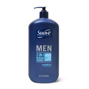 Suave 2 In 1 Shampoo And Conditioner Ocean Charge