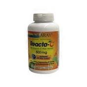 Solaray Reacta-C 500mg Vitamin C & Bios Vegetarian Capsules