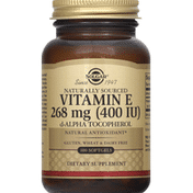 Solgar Vitamin E, 268 mg, Softgels