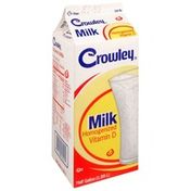 Crowley Milk, Homogenized Vitamin D