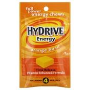 Hydrive Energy Chews, Orange Burst