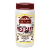 Los Altos Crema Mexicana Natural, Mexican-style Grade A Sour Cream