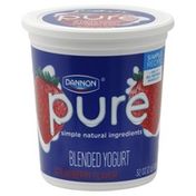 Dannon Blended Yogurt, Strawberry Flavor