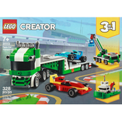 LEGO Building Toy, Race Car Transporter