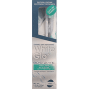 White Glo Toothpaste, Fluoride Anticavity, Natural Enzyme Whitening, Gel