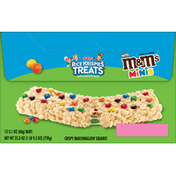 Kellogg's Crispy Marshmallow Squares, with M&M's Minis Chocolate Candies, 12 Pack