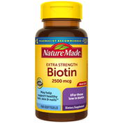 Nature Made Biotin 2500 mcg Softgels