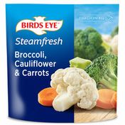 Birds Eye Steamfresh Broccoli Cauliflower And Carrots