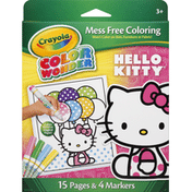 Crayola Markers & Coloring Pad, Hello Kitty