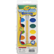 Crayola Watercolors, Washable, 16 Colors